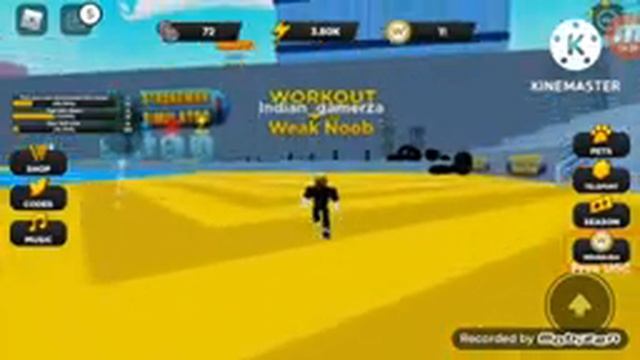 GYM SIMULATOR. ROBLOX смотреть онлайн
