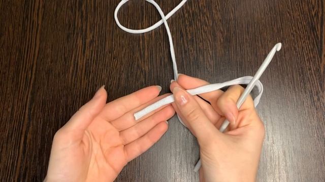 мастер класс: сумка багет крючком из трикотажной пряжи смотреть онлайн