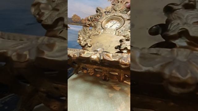 Каминные часы Агат , ИМПЕРИЯ ! двуглавый орёл. Литьё , бронза . смотреть онлайн