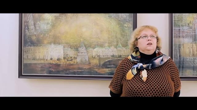 Ирина Белоусова о своей персональной выставке смотреть онлайн