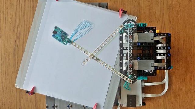 Lego vs Python (Drawing Machine vs Digital Twin). Calibration and accuracy tests. смотреть онлайн