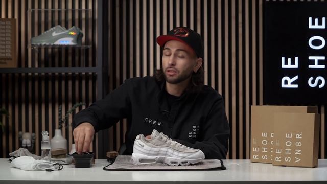 The Best Way Possible to Clean All White Mesh Nike Air Max 95 смотреть онлайн