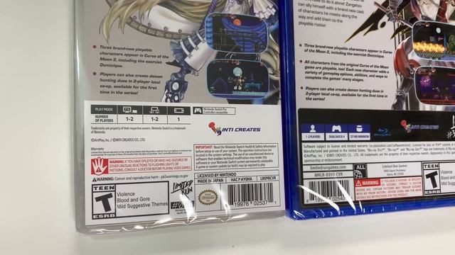Bloodstained: Curse of the Moon 2 (PS4/Nintendo Switch) Unboxing смотреть онлайн