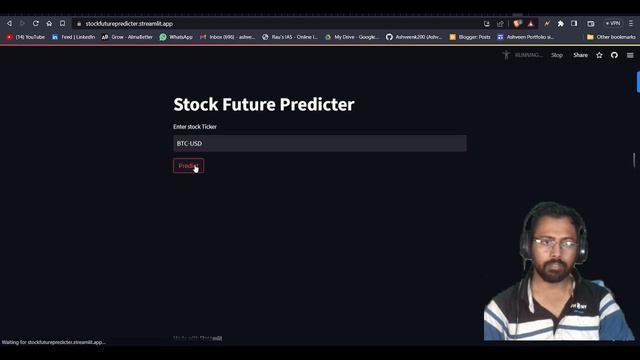 Build a Stock Trend Prediction Web App in Python | Ashveen002 смотреть онлайн