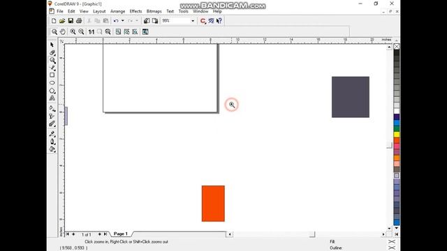 Zoom & Pan Tool - Coreldraw 9 смотреть онлайн