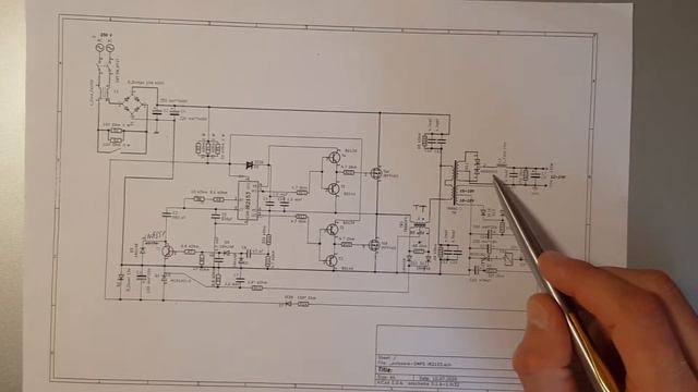 Мощный импульсный блок питания на IR2153+BD139/BD140+IRFP460 смотреть онлайн