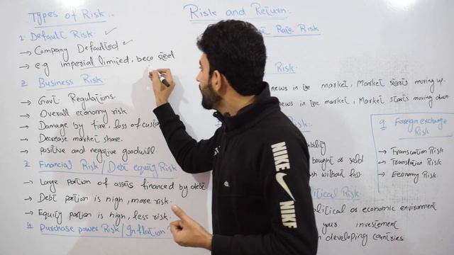 #22 Risk and its Types || Risk and Return part-1 || BBA, MBA, Business studies смотреть онлайн