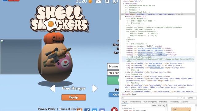Shell Shockers Infinite Eggs Hack смотреть онлайн