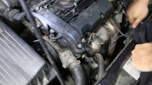 Opel Astra G - замена антифриза и промывка системы охлаждения