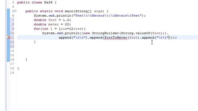 Java programming convert feet to meter or meter to feet # 36 смотреть онлайн