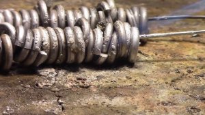 Как сделать якорную цепь. Пособие для новичка /How to make to anchor chain. Beginner's guide