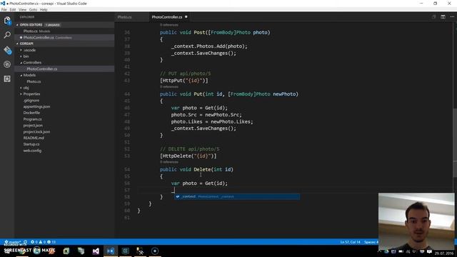 Setting up Entity Framework Core 1.0 смотреть онлайн