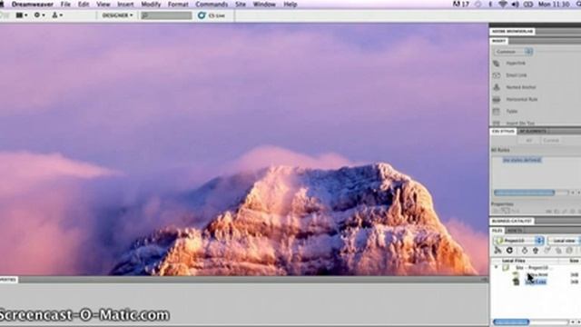 Creating an index.html and external stylesheet in DW смотреть онлайн