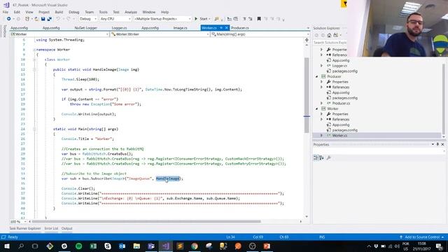 Scaling Out Applications with C#, RabbitMQ and EasyNetQ смотреть онлайн