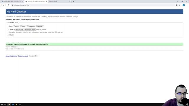 HTML, CSS. W3C. Валидаторы HTML и CSS документов