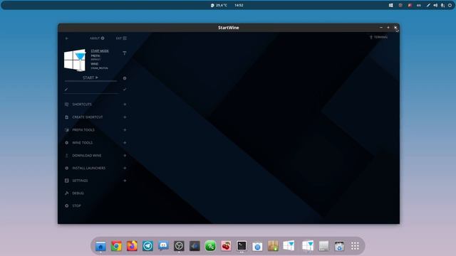 Start Wine Launcher. Простой запуск игр в Linux смотреть онлайн