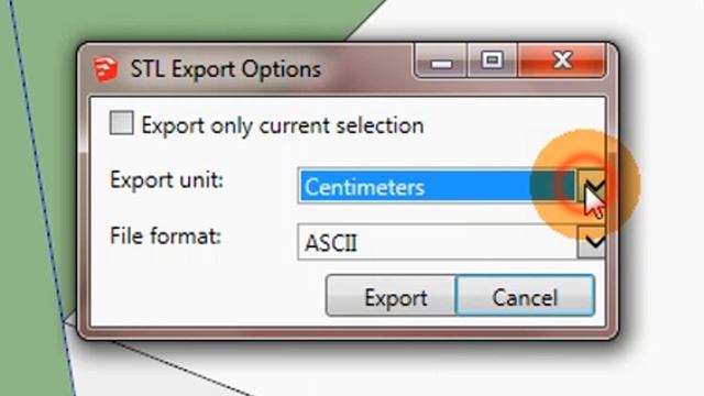 SketchUp: Импорт/экспорт STL смотреть онлайн