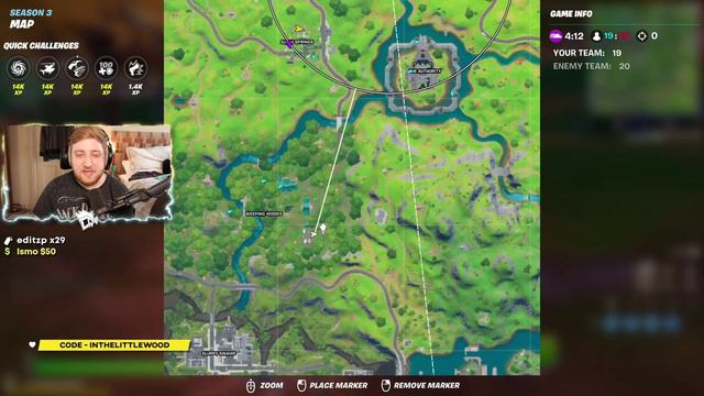 Collect 5 Fireflies from Weeping Woods Location - Fortnite Battle Royale смотреть онлайн