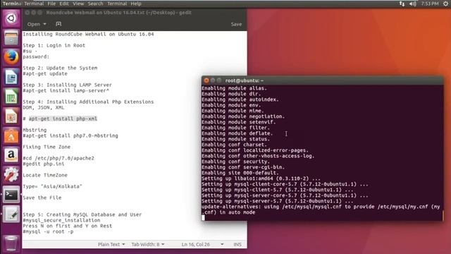 How To Install Roundcube Webmail and Mail Server on Ubuntu Linux смотреть онлайн