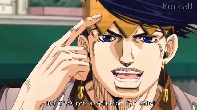 Okuyasu Assists Jotaro