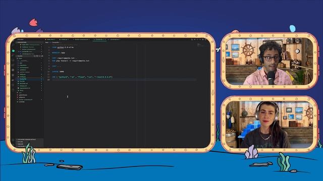 Using Bind Mounts and the difference between docker desktop & CLI | Dear Moby with Kat & Shy #1 смотреть онлайн