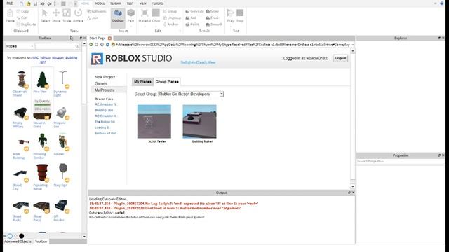 Roblox Studio Tutorial #1 - Start Page смотреть онлайн