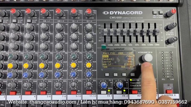 Đầu Tư Ít, Hiệu Quả Cao : Mixer Dynacord CMS600 (Hàng Cao Cấp) gửi A.Cảnh_ Thái Bình смотреть онлайн