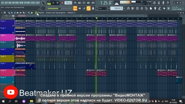 JAVA - DUNYO SENI TOG'ANGMAS MINUS KARAOKE смотреть онлайн
