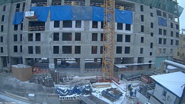 Таймлапс Басманный 5. Неделя 04 дек. - 11 дек. 2016 г. Камера 2 смотреть онлайн