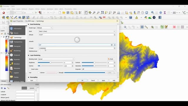 How to make a Hillshade map? смотреть онлайн