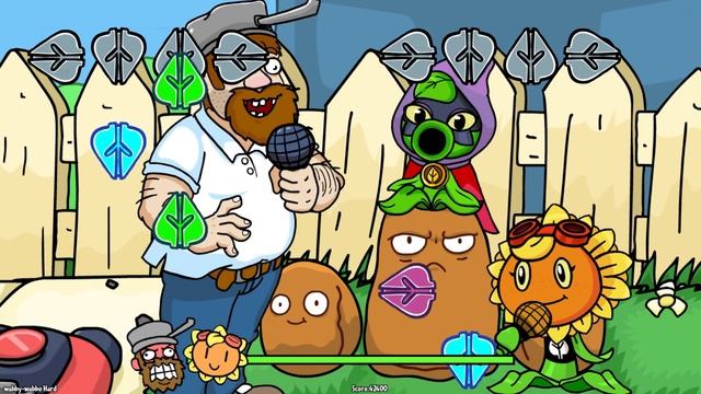 Friday Night Funkin' VS Plants vs Zombies Replanted 1.5 FULL WEEK 1 DEMO (FNF Mod/Hard) (PVZ Heroes смотреть онлайн