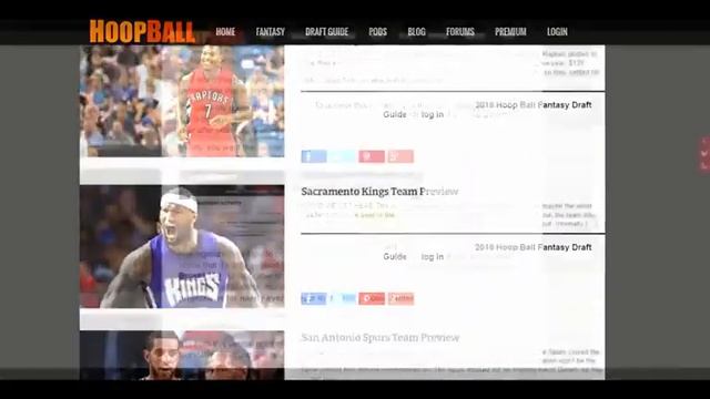 2017 Hoop Ball Fantasy Basketball Draft Guide смотреть онлайн