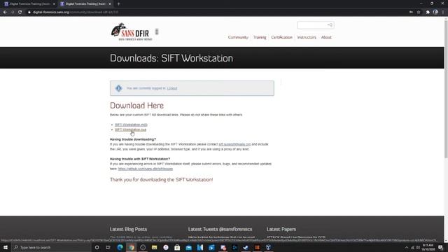 Linux Sift VM tutorial смотреть онлайн