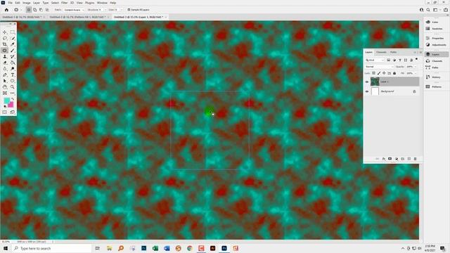Photoshop 2022 - Pattern Make tool - Make patterns using the Pattern Preview tool смотреть онлайн