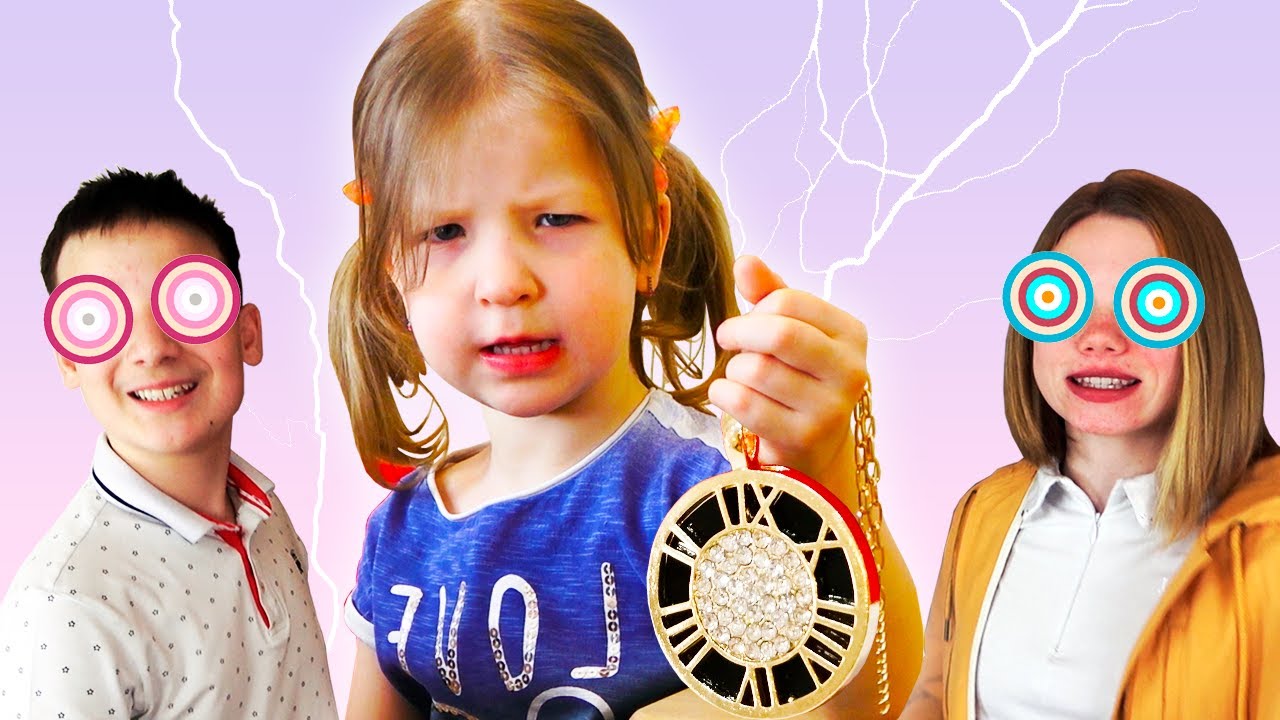 Степа и Соня поменялись телами под гипнозом, Саша загипнотизировала их. смотреть онлайн