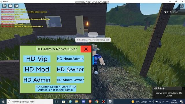 Roblox Hd Admin Owner Olma Require Scripti смотреть онлайн