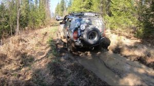 По Среднему Уралу на Нивах!Урочище Воробьи,река Шишим!пришлось развернутся.