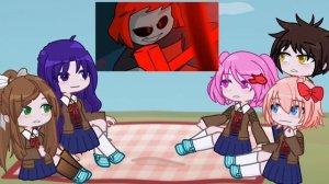 DDLC Reacts to VHS Sans vs Underplayer [2\2]