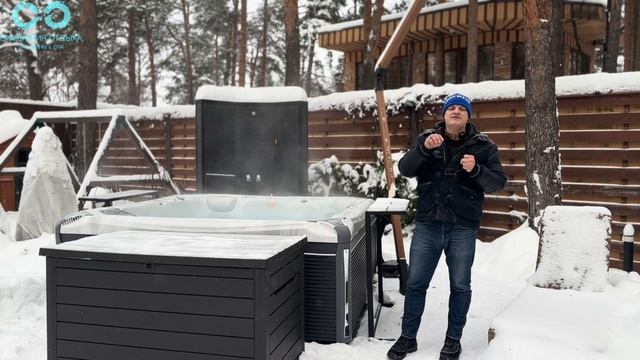 СПА бассейн на 5 человек Wellis Everest Life Premium | Энергоэффективный спа #джакузи #спабассейн