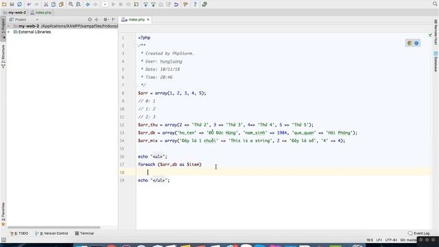 [PHP] BÀI 2. ARRAY PHP смотреть онлайн
