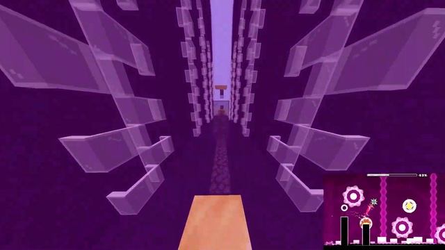 ELECTRODYNAMIX in MINECRAFT | Geometry Dash in Minecraft смотреть онлайн