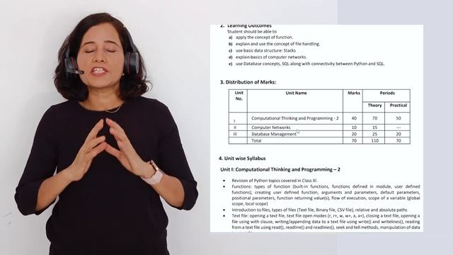 Syllabus Breakdown, Unit-wise Marks - Batch 23-24 | Class 12 Computer Science with Python ? смотреть онлайн