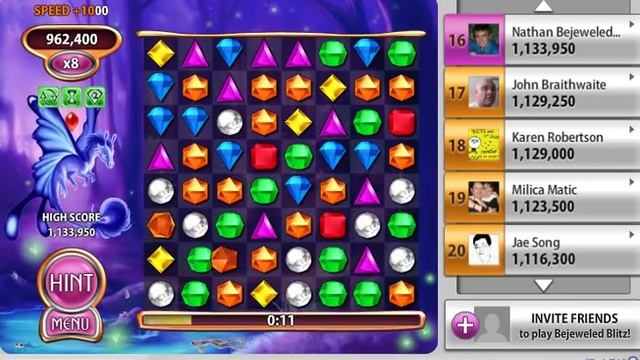 Bejeweled Blitz Blazing Steed games ...1 MILLION+ games смотреть онлайн