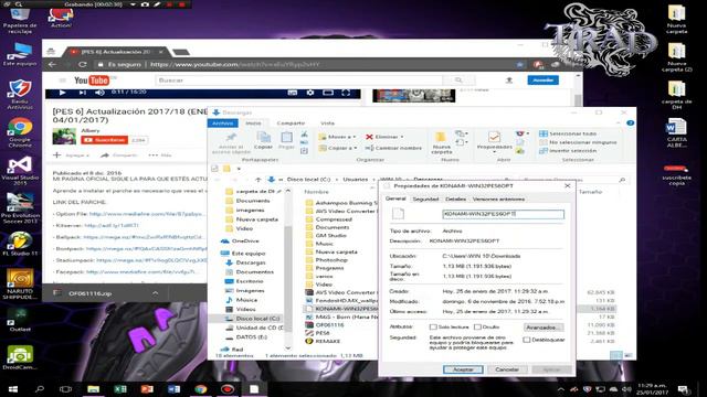[PES 6] Tutorial Como instalar un parche fácil y rápido - bien explicado (Actualizado enero 2017) смотреть онлайн