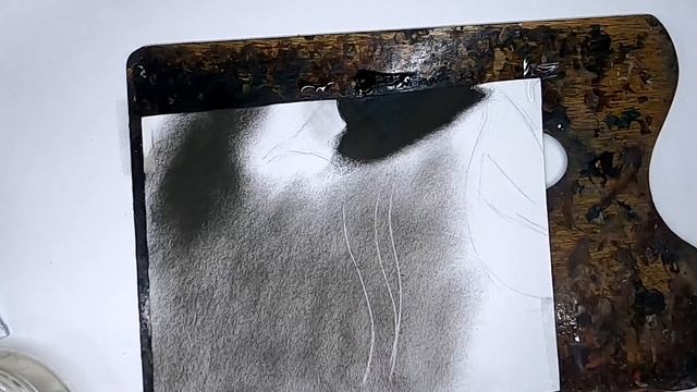 2. СУХАЯ КИСТЬ. Как правильно загружать кисть. Как работать ластиком. Как мыть кисточки смотреть онлайн