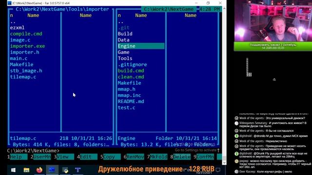 Программируем игру для ZX Spectrum Next на Си и Ассемблере Z80 #3 / Z88DK смотреть онлайн