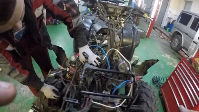 электроусилитель руля на KVF 750 своими руками смотреть онлайн
