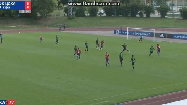 Ласина Траоре забивает гол в первом же матче за ПФК ЦСКА. Lacina Traore. смотреть онлайн