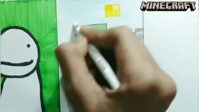 Drawing Dream In Different Styles| Anime, Minecraft, Among Us, Real|| ArTier||