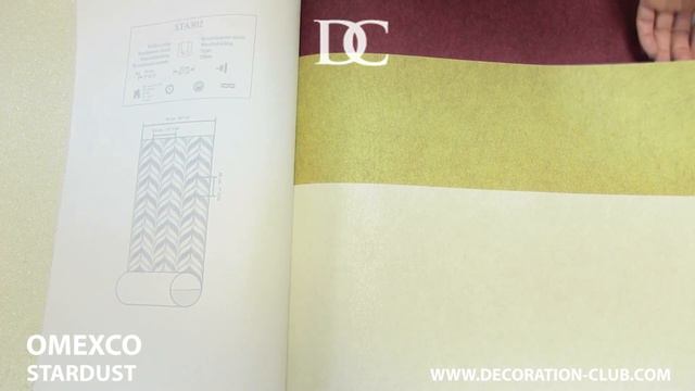 Обои Omexco Stardust смотреть онлайн